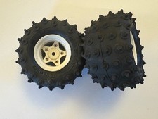 Tamiya - Rear Buggy Spike Tyres&Wheels - Hornet/Frog/Super Champ/Grasshopper