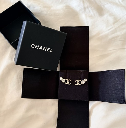 Chanel climber earrings gold - climber,