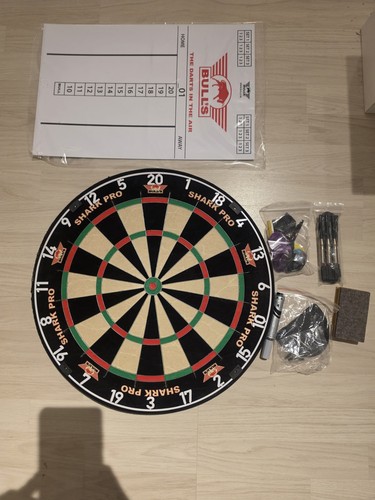 Bulls shark pro dartboard - bulls, with