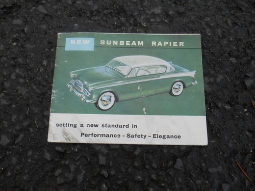 1950 sunbeam rapier sales - sunbeam,