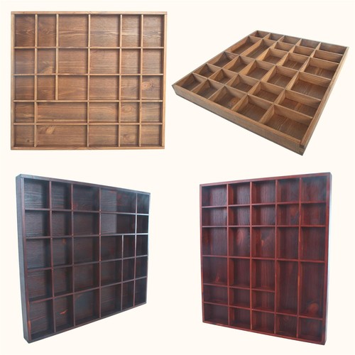 Wooden display cabinet wall - display,
