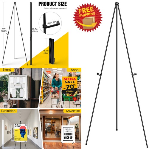 Easel poster board display - easel,