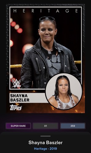 2019 topps slam digital shayna - 2019,