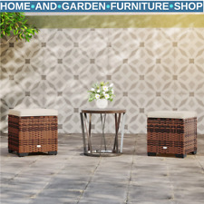Set of 2 Rattan Outdoor