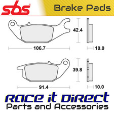 Brake Pads for HONDA XL 125 V VARADERO 2001-2016 Rear Street SBS