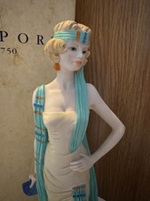 Exquisite Coalport Figurine ~ Roaring Twenties ~ Eve ~ Boxed ~ Excellent
