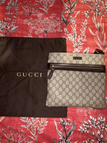 Vintage gucci messenger - messenger, bag