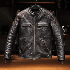 Men's Biker Vintage Distressed