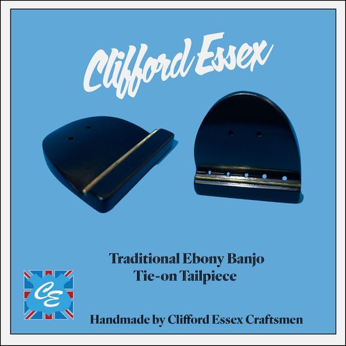 Banjo tie tailpiece - banjo, tie-on