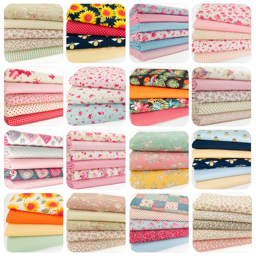 Cotton fat quarter fabric - fat,
