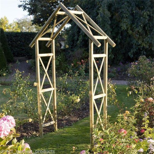 Wooden garden rose - wooden,