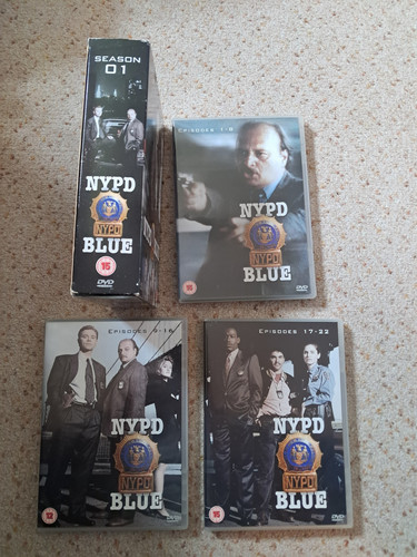 Nypd blue series dvd box - blue,
