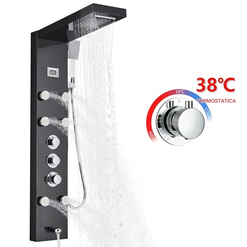Thermostatic shower panel - shower,