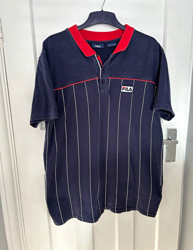 Vintage fila navy red white - vintage, navy/red/white