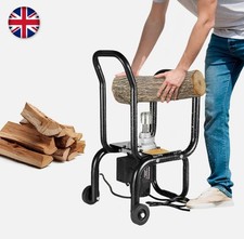 Electric Wood Splitter Firewood Splitter 2200W 7 Ton Splitting Force Portable UK