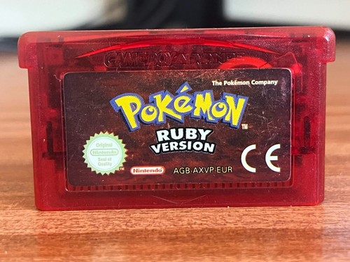 Pokemon ruby version gba - ruby,