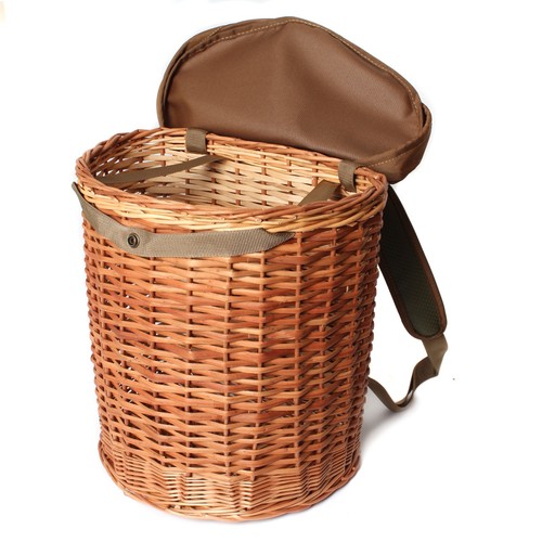 Foraging wicker basket - foraging,