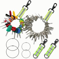60PCS Master Plant Keys Set Excavator Construction Machine Ignition Keys Set