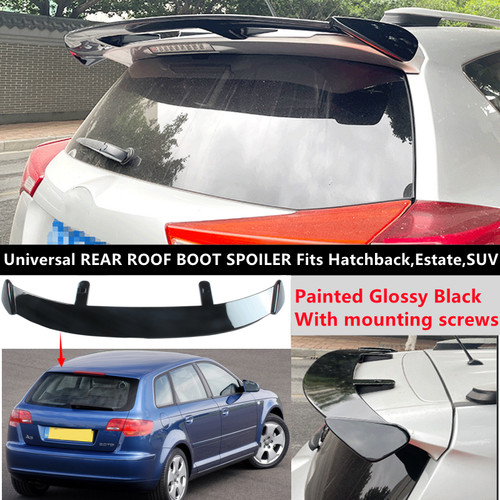 Universal glossy black rear - glossy,