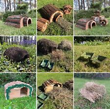 Hedgehog House Habitat Nesting Hibernation Box Hogitat Wooden Nest Shelter Home