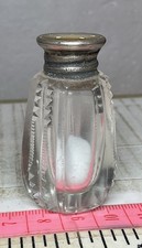 Vintage Rare Glass Faceted