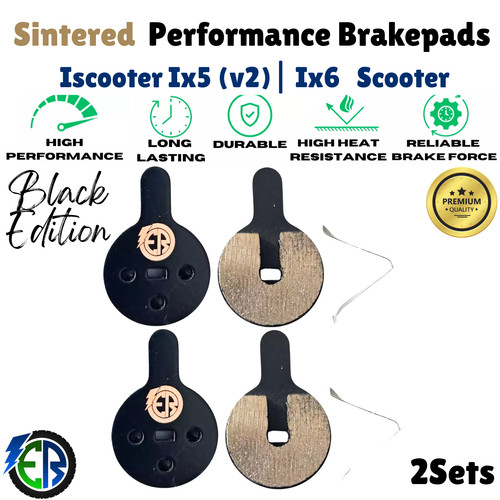 Iscooter brake pads sintered - iscooter,