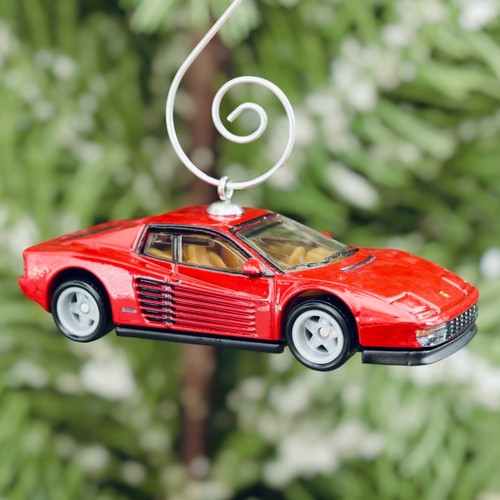 Ferrari testarossa christmas - ferrari,
