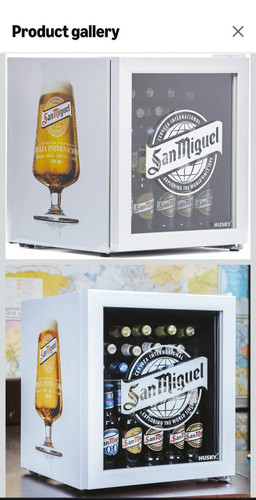 Husky san miguel beer fridge - husky,