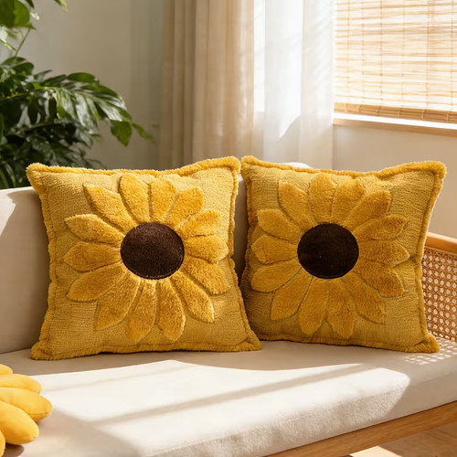 Plush soft giant sunflower - x,