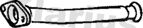 Exhaust pipe fits peugeot - peugeot, 206+