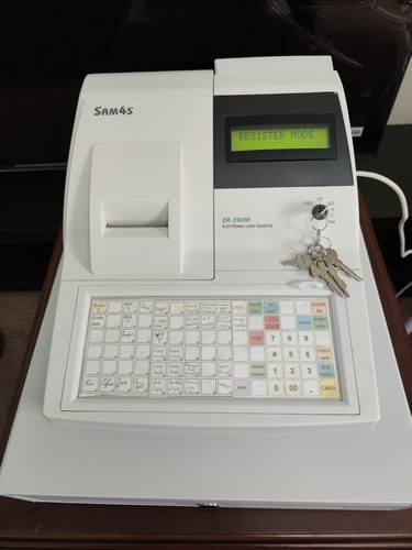 Sam4s 390m electronic cash - er,