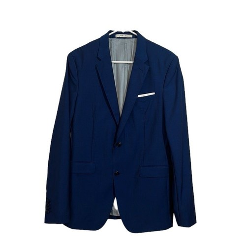 Zara man blue double - double, button