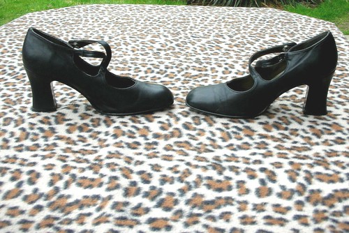 Vintage carvela black leather - vintage,