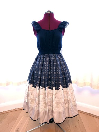 Axes femme navy tea party - axes,
