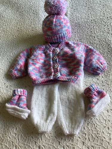 Hand knitted baby dolls - hand,