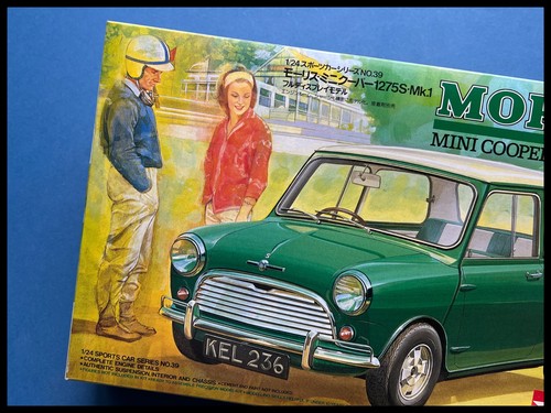 Vintage tamiya morris - morris, mini