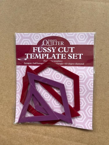 Fussy cut quilting template - cut,
