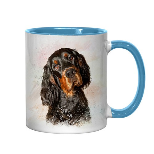 Gordon setter light - setter, blue