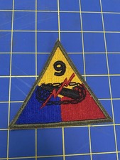 WWII US Army 9th Armored Armor