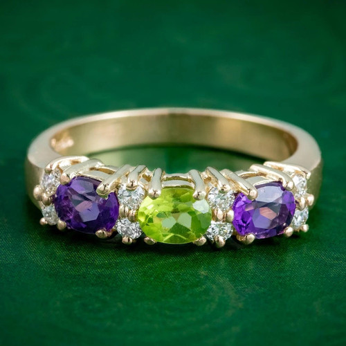 Suffragette ring lab created - lab,