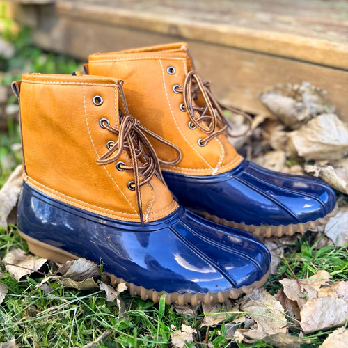Women duck boots lace - women’s,