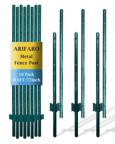 Metal fence posts 185cm - posts,