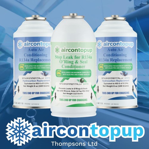Aircon topup refill leak - x2, +