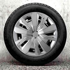 Full set of 16 inch Wheel Trims to fit Peugeot Expert + centre badges 