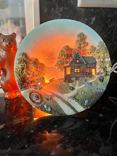 Rare vintage lighted - vintage,