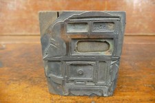 Vintage Antique Wood Burning