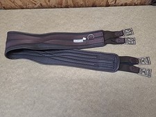 Harry Dabbs Waffle Weave, Shaped  girth, Brown,56”.(ref. 293B)