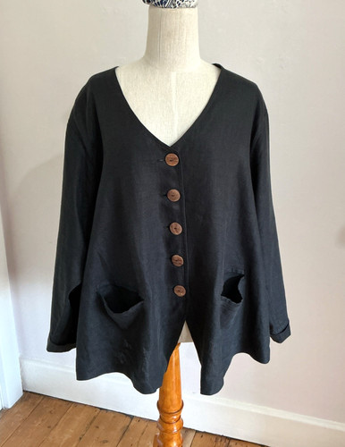 Terry macey black linen - terry,