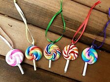 5 Fimo Lollipops.Small