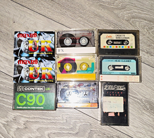 Vintage blank cassette tape - blank,